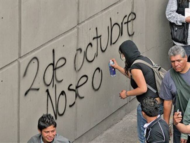 Concluye marcha del 2 de octubre