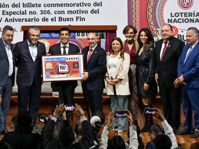 Economía y Lotería Nacional difunden el XV Aniversario de El Buen Fin, evento comercial más importante de México