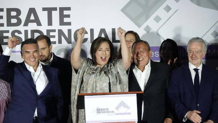 INE ordena eliminar del Segundo Debate Presidencial expresiones contra Xóchitl Gálvez