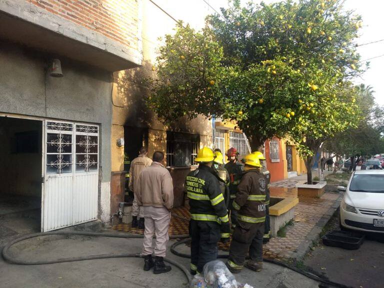 Se registran dos incendios en Guadalajara