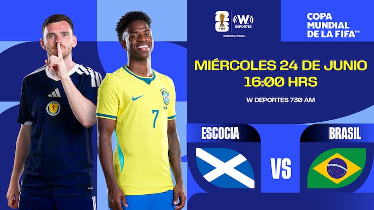 Brasil vs Escocia EN VIVO: previa, posibles alineaciones y dónde ver la fecha 3 del Mundial 2026