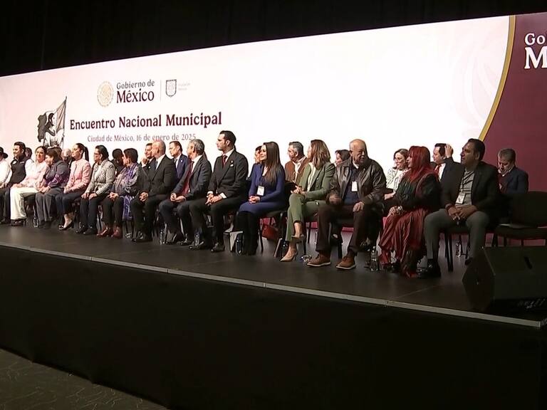 Reunión de la presidenta Claudia Sheinbaum con alcaldes del país