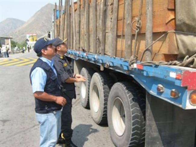 Detienen a dos por transportación ilegal de madera en Chiapas