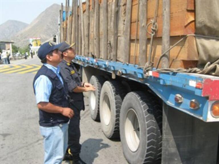 Detienen a dos por transportación ilegal de madera en Chiapas