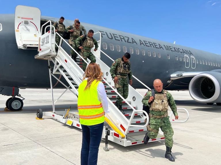Arriban más de 300 militares a Tijuana