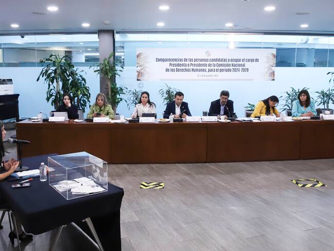 Senado avanza en la elección de titular de la CNDH