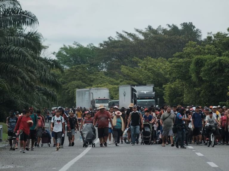 Complicada la situación de los integrantes de la Caravana migrante