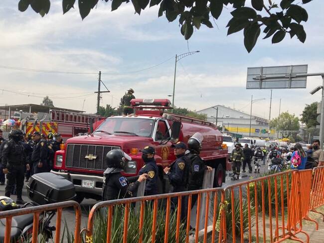 Controlan incendio en Mercado de Sonora