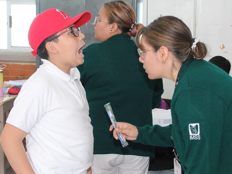 Informa secretario de Educación Mario Delgado que en un mes se ha valorado a un millón 195 mil 530 estudiantes del país por medio de las Jornadas de Salud