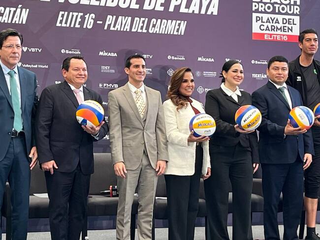 Yucatán y Quintana Roo serán sedes del Tour Mundial de Voleibol de Playa