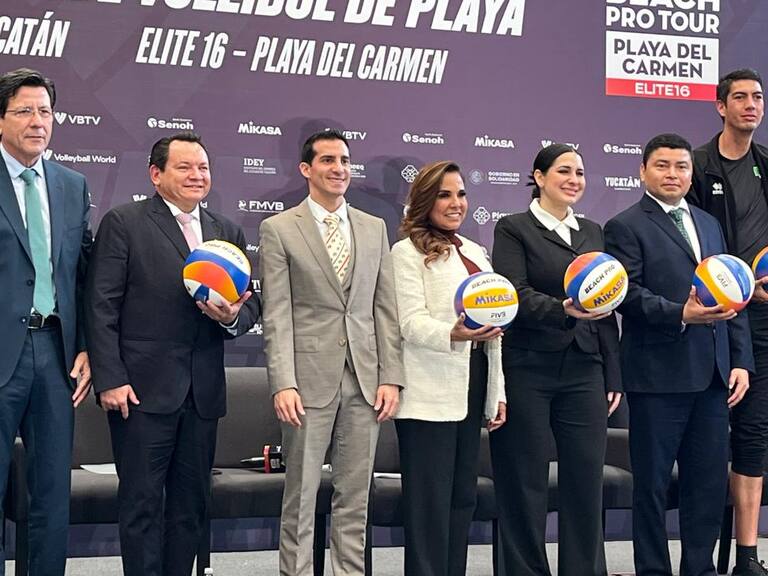 Yucatán y Quintana Roo serán sedes del Tour Mundial de Voleibol de Playa