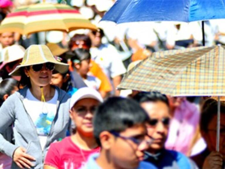 Radiación solar en nivel extremadamente alto en el Valle de México