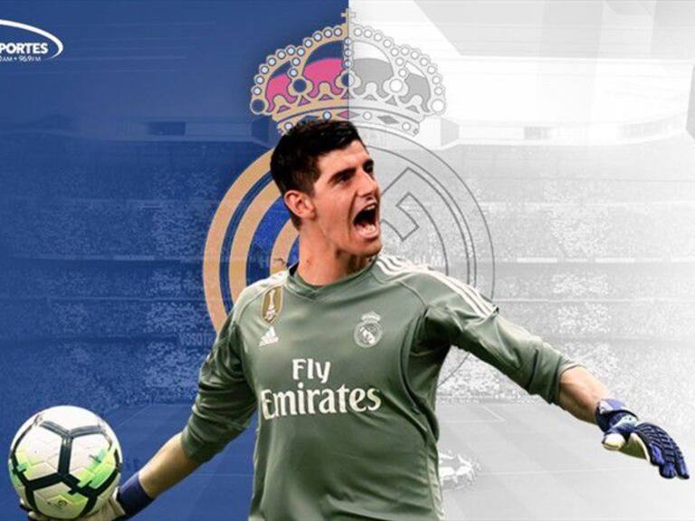 Courtois cerca del Madrid