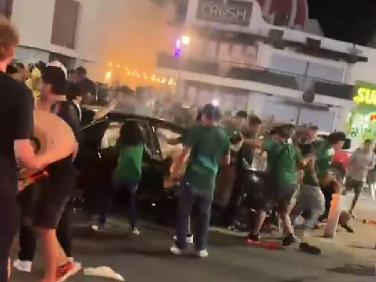 Hospital General de Cabo San Lucas del IMSS atiende a tres personas tras siniestro ocurrido en festejos tras el partido de la Selección Mexicana.