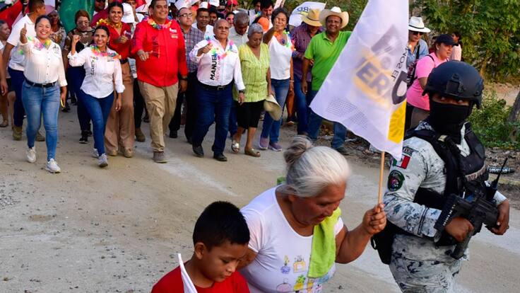 Pese a escolta de la Guardia Nacional, asesinan a candidato en Guerrero
