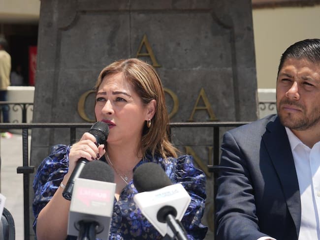Lucy Meza denuncia persecución política del encargado de seguridad en Morelos