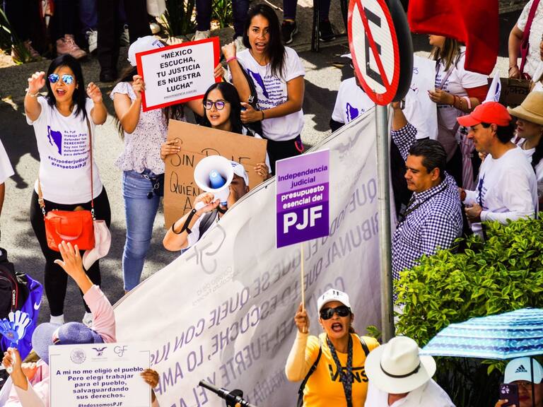 El próximo 16 de octubre jueces y magistrados reanudarán labores, aunque continuarán sus manifestaciones de rechazo a la reforma judicial FOTO: CUARTOSCURO.COM