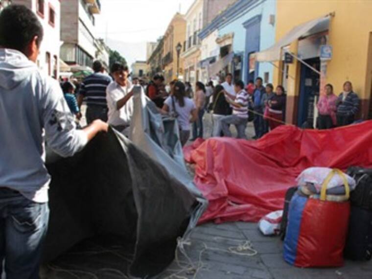 Ha sido complicada la situación en Oaxaca. Garet Fernández, representante de comerciantes de Oaxaca Demanda. 04/04/13