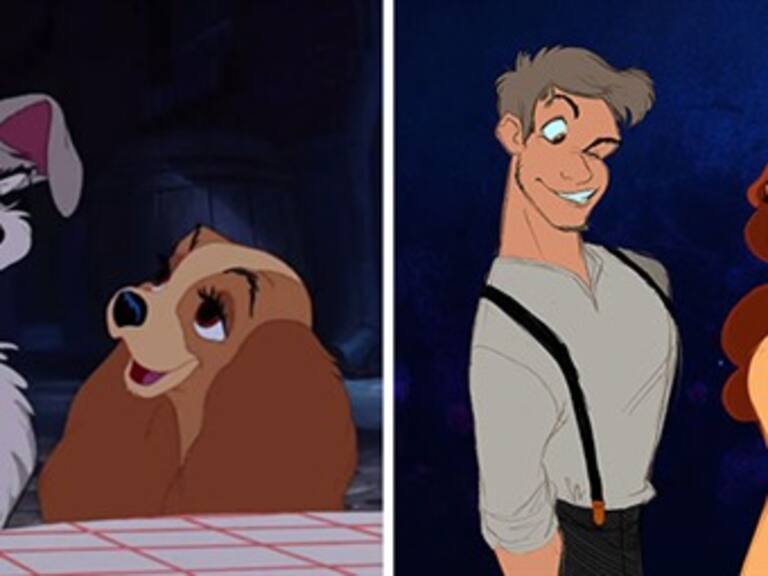 Artista convierte a los animales de Disney en humanos