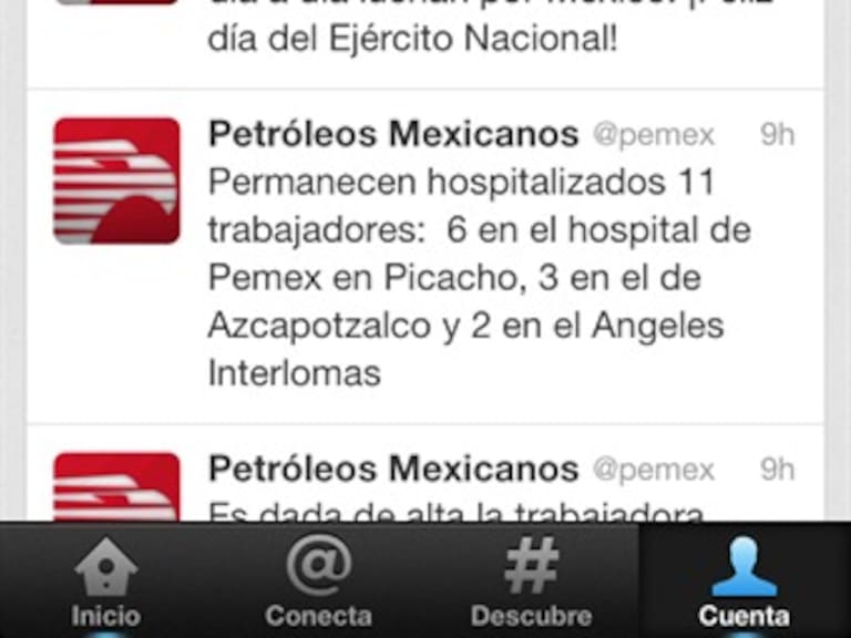 Siguen hospitalizados 11 trabajadores de Pemex