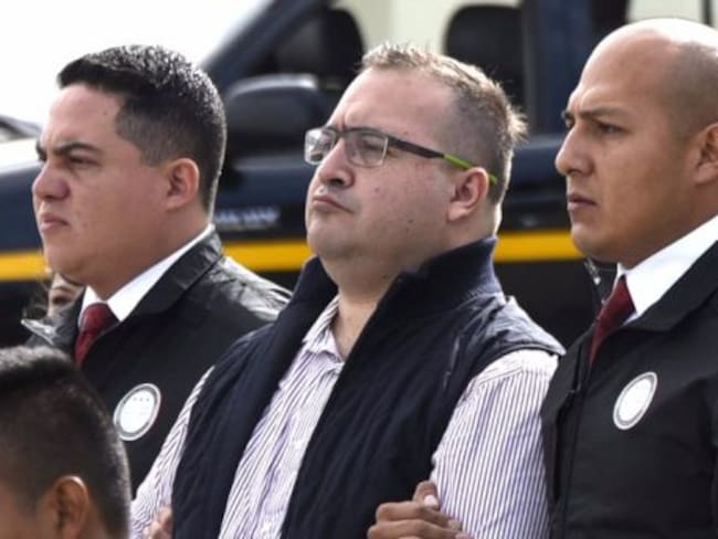Dictan prisión preventiva a Javier Duarte en el Reclusorio Norte
