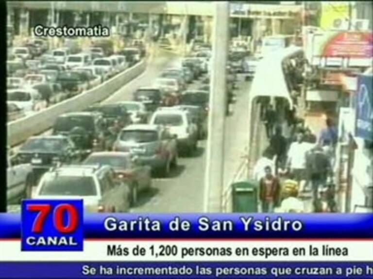 Acusan a implicados en incidente en frontera México-EU