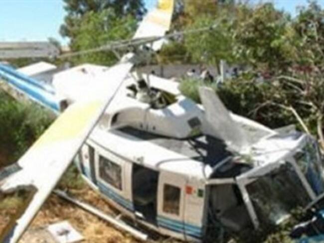 Mueren 13 personas al desplomarse un helicóptero
