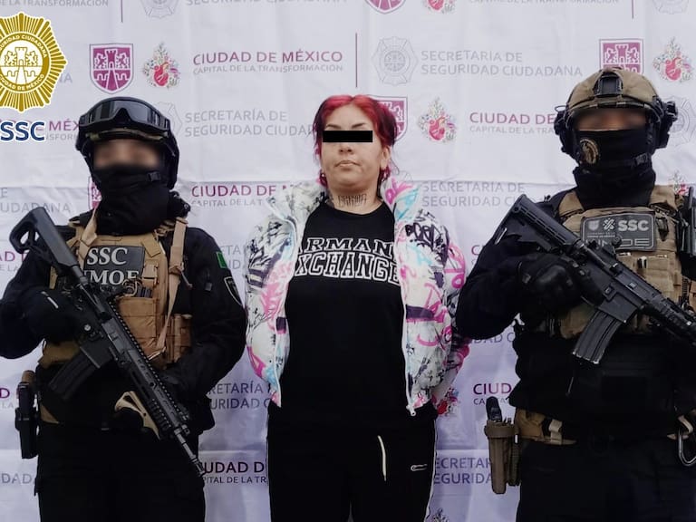 La detenida es presunta líder de una facción de La Unión Tepito