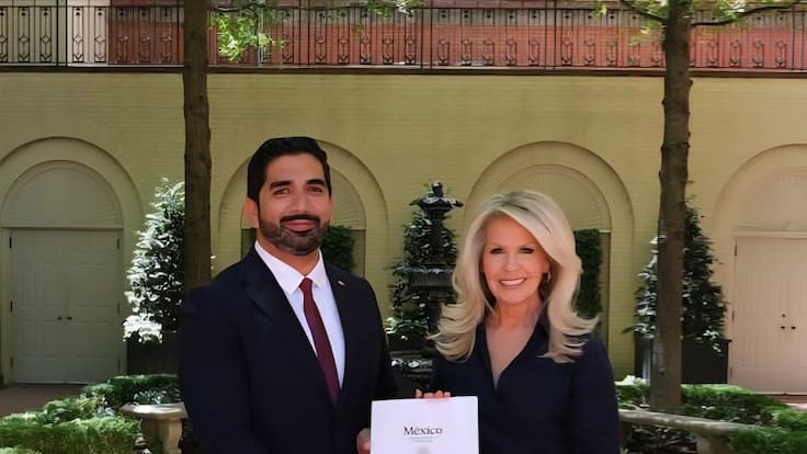Roberto Lazzeri inicia funciones como embajador de México en Estados Unidos