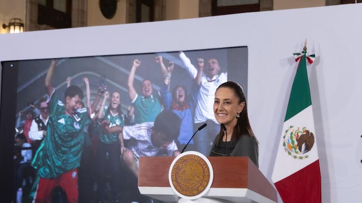 Mandamos una imagen de alegría al mundo: Sheinbaum