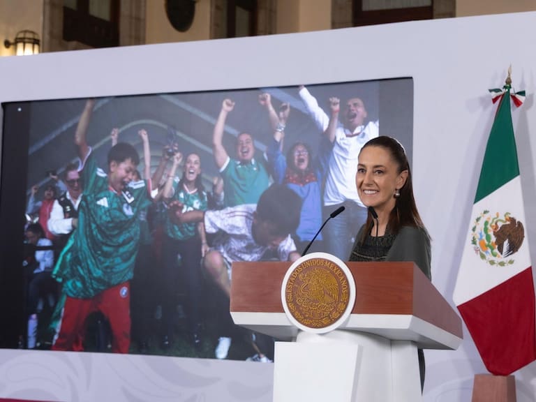 Al que apuesta contra México siempre le irá mal, señala la Presidenta, tras la inauguración de la Copa FIFA 2026 y el triunfo de la Selección Mexicana. FOTO: PRESIDENCIA/CUARTOSCURO.COM