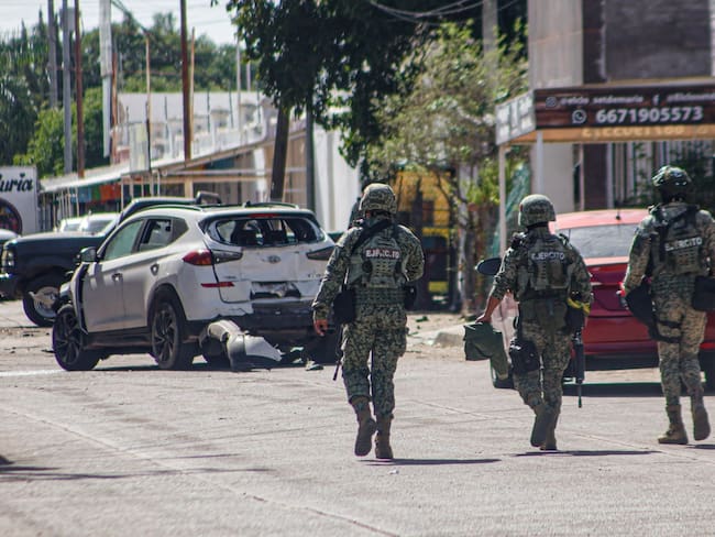Fuerzas federales colaboran en la búsqueda de los agresores de los diputados de MC en Culiacán