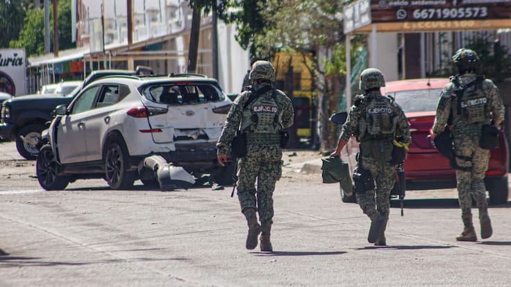 Fuerzas federales colaboran en la búsqueda de los agresores de los diputados de MC en Culiacán