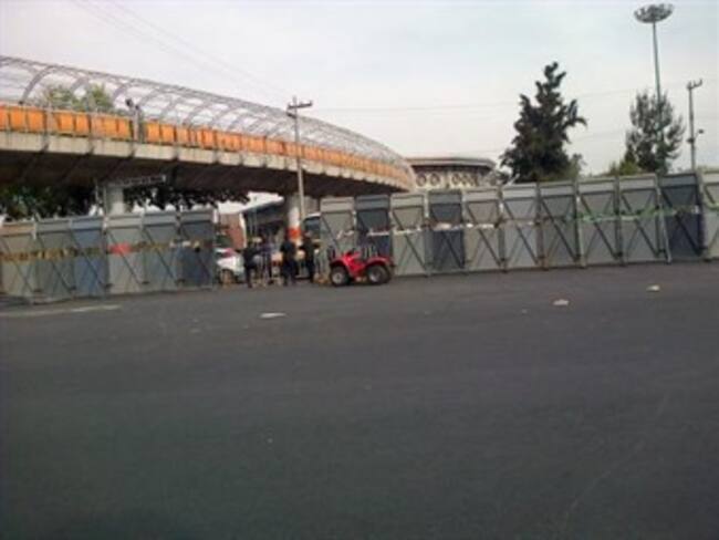 Resguardan Policías Federales y del DF la Cámara de Diputados por marcha de la CNTE