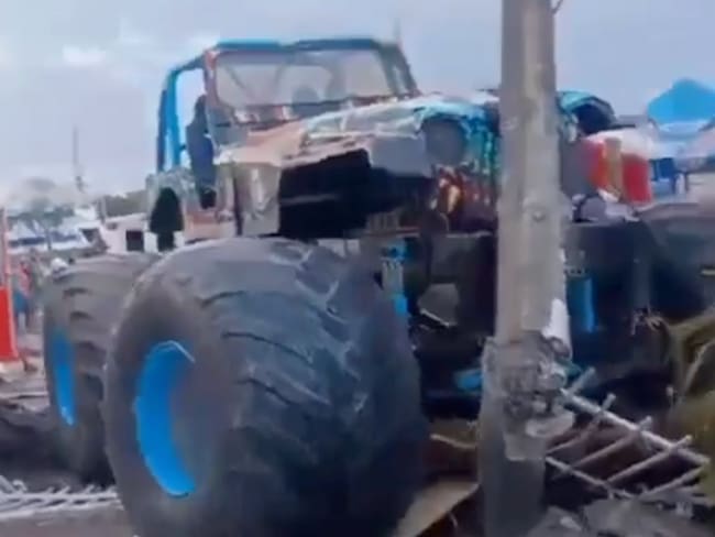 Monster Truck arrolla público en Colombia y deja muertos y decenas de heridos | VIDEO