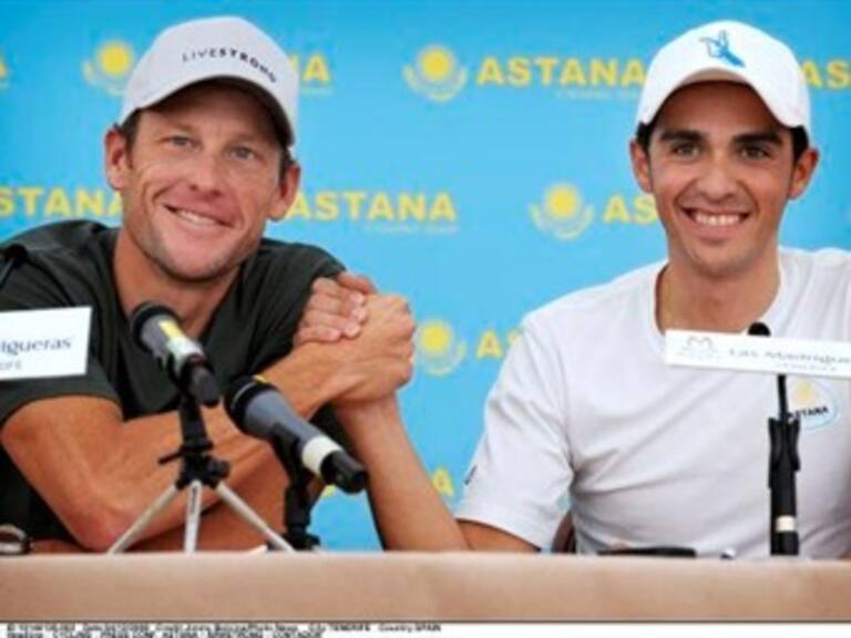 Admite Armstrong que Contador es el más fuerte en el Tour