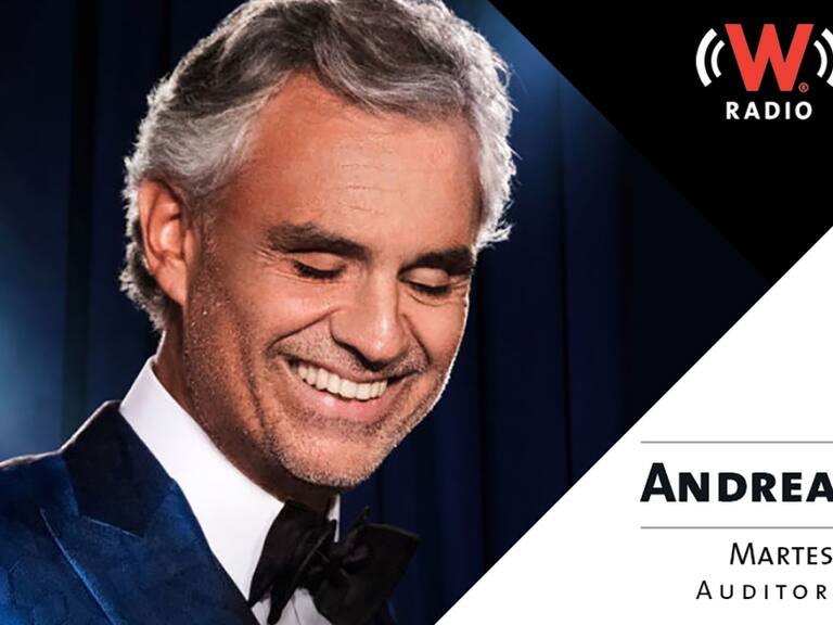 W RADIO tiene tus invitaciones para disfrutar de Andrea Bocelli