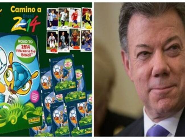 Rompe Santos protocolo para intercambiar estampas del Mundial