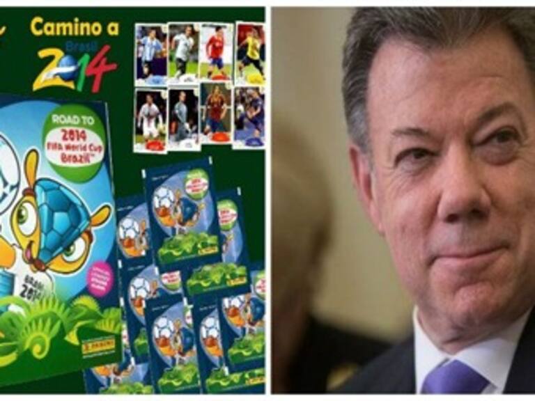 Rompe Santos protocolo para intercambiar estampas del Mundial