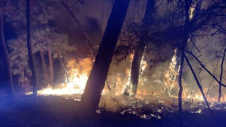Suman siete personas fallecidas a causa de los incendios forestales en Edomex