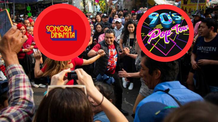 ¡Los 90s Pop Tour y la Sonora Dinamita GRATIS por el 15 de septiembre! Horarios de esta alcaldía para unirte a las fiestas patrias