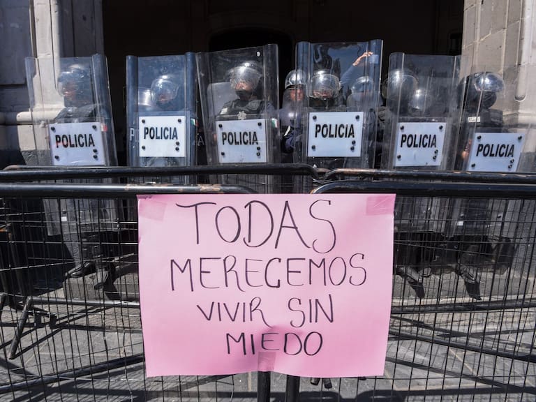 La policía femenil estará presente a lo largo de toda la ruta de la marcha 25N.