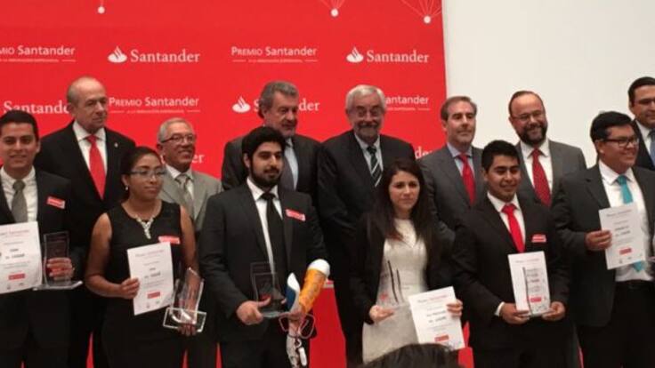 Entregan Premios Santander 2017 a la Innovación Empresarial