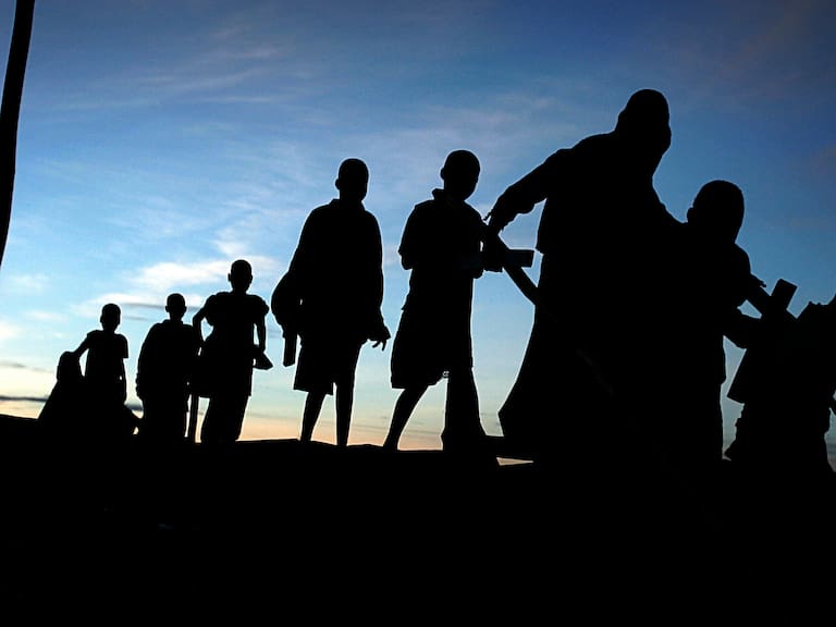 Mx - Casa Blanca contra migrantes (Photo by Per-Anders Pettersson/Getty Images)