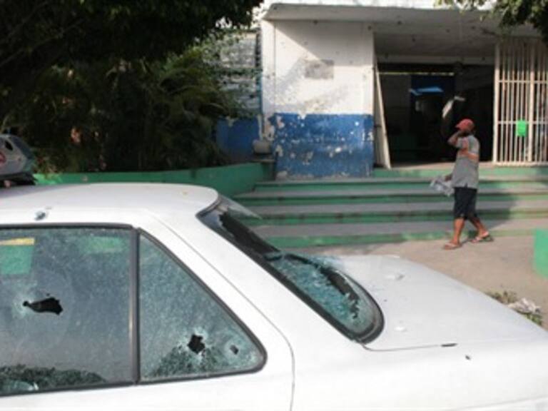 Atacan módulo de policía municipal en Acapulco