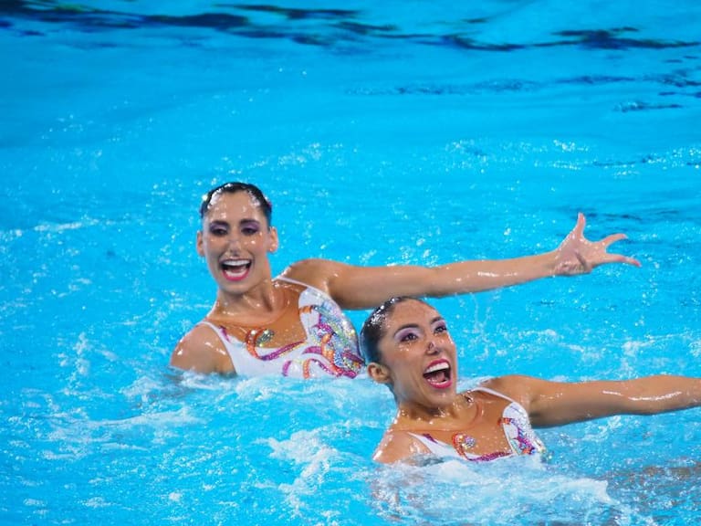 ¡Se termina la participación de la pareja mexicana en natación artística!