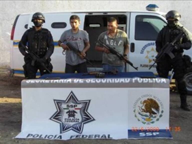 Caen 2 presuntos sicarios de los Beltrán Leyva