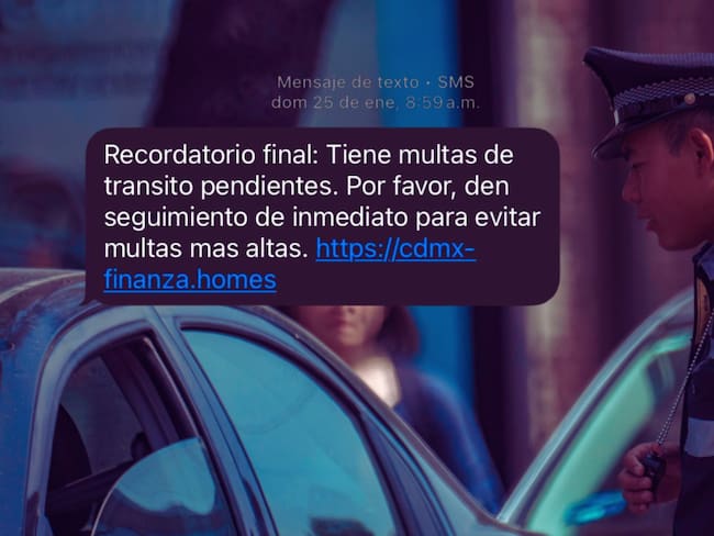 Estafa de multas CDMX: cómo identificar las notificaciones de tránsito falsas y qué hacer si abriste un enlace malicioso