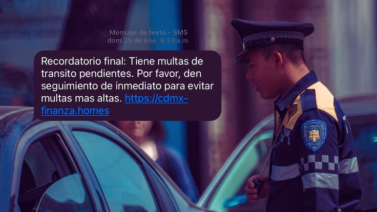 Estafa de multas CDMX: cómo identificar las notificaciones de tránsito falsas y qué hacer si abriste un enlace malicioso