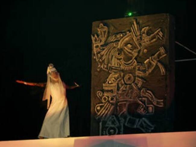 Gran show de la 'Llorona' en Xochimilco